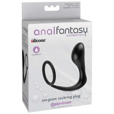 Plug indossabile e cockring Elite per erezioni più forti e prolungate